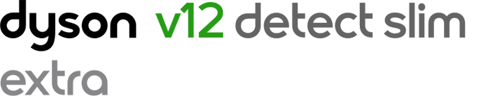 Dyson V12 detect slim extra logo